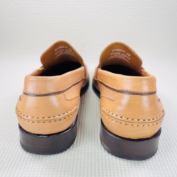 G.H. Bass & Co. Tan Leather Loafers - Picture 4 of 10